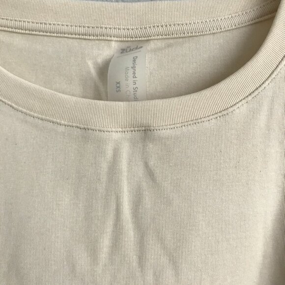 zuda 2-Pack Long & Lean Tank Tops - Sand/Violet (Sz XXS) a478504 - Picture 6 of 7